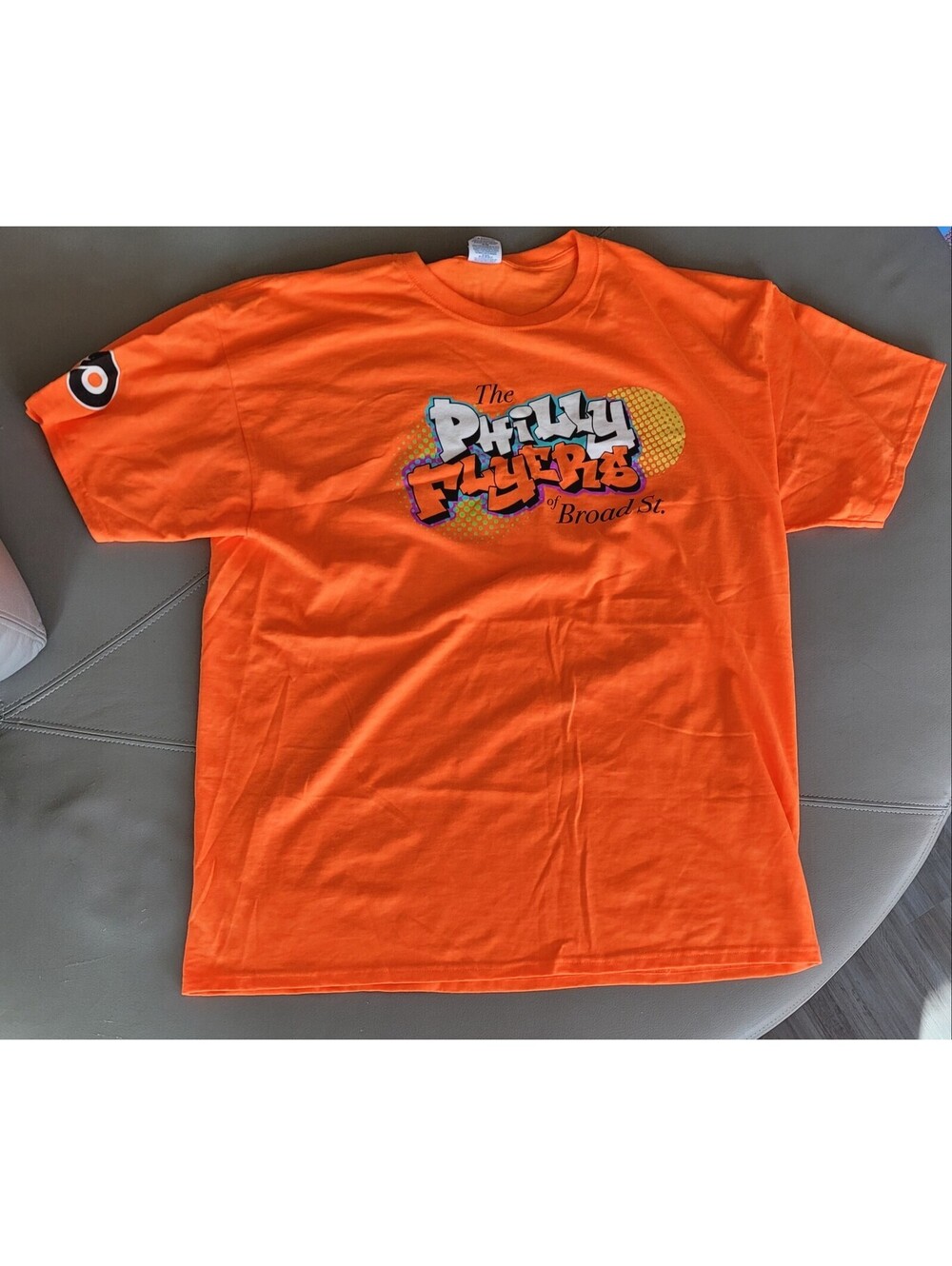 NHL Philadelphia Flyers Fresh Prince Philly Flyers Of Broad St. T Shirt Sz XL